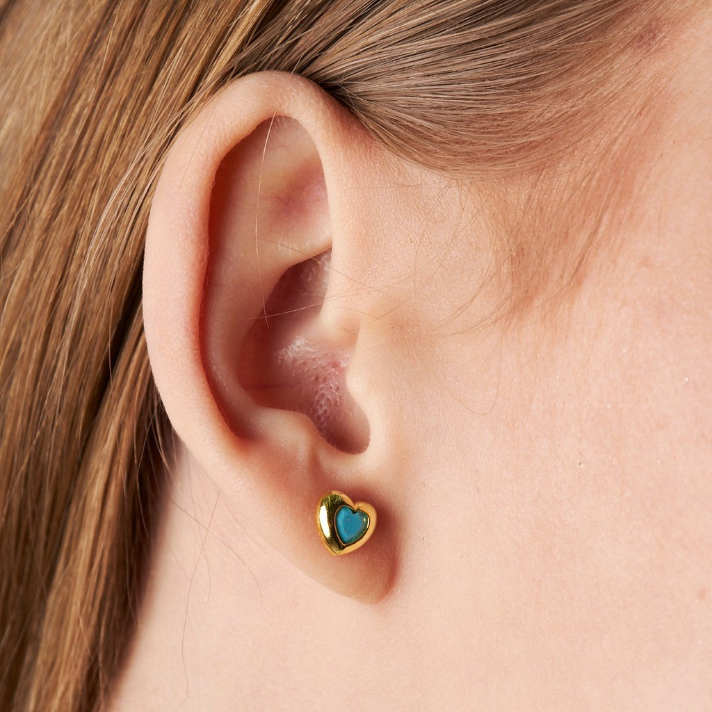 Renkli Kalp Delici - 925 GÜMÜŞ