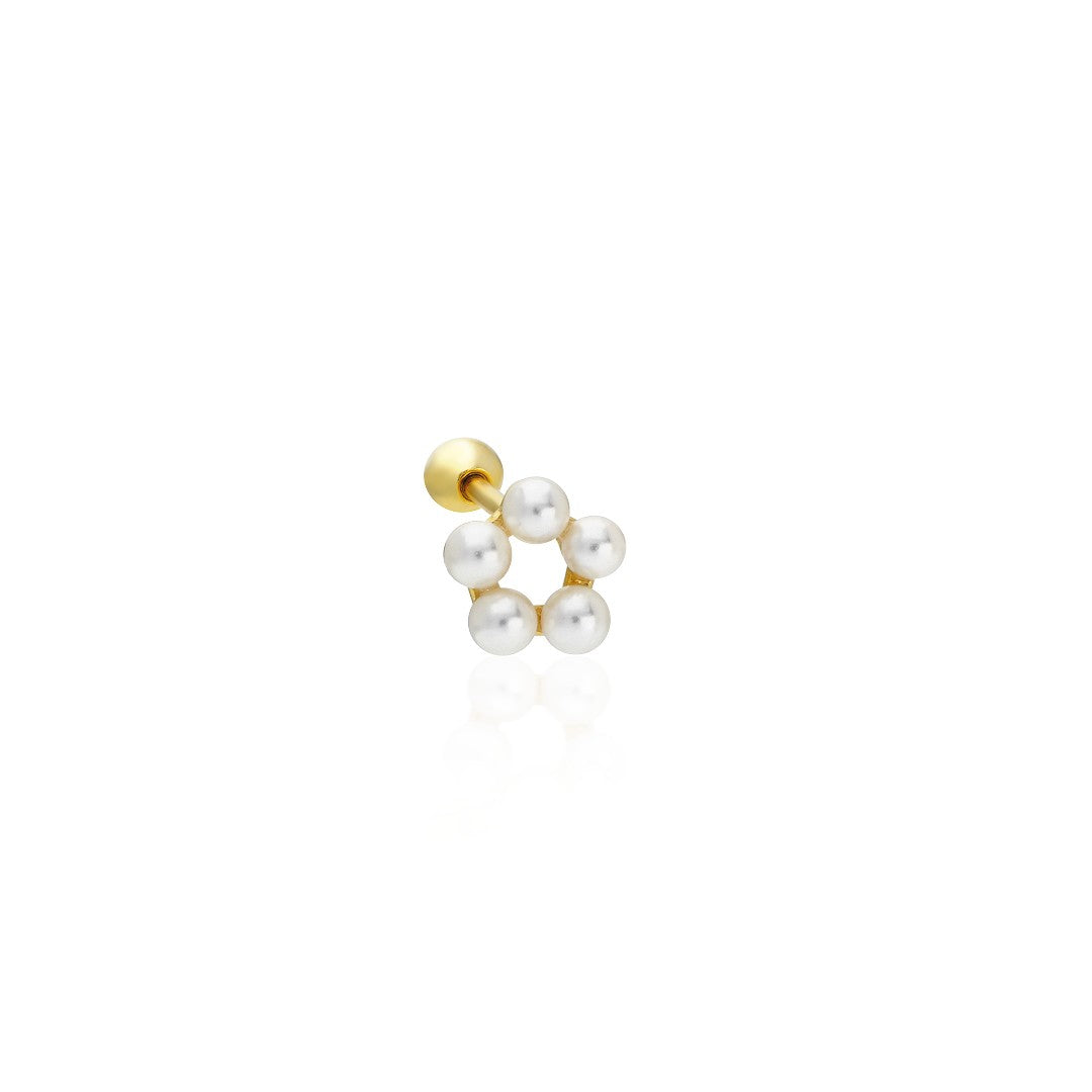 İnci piercing - 925 GÜMÜŞ