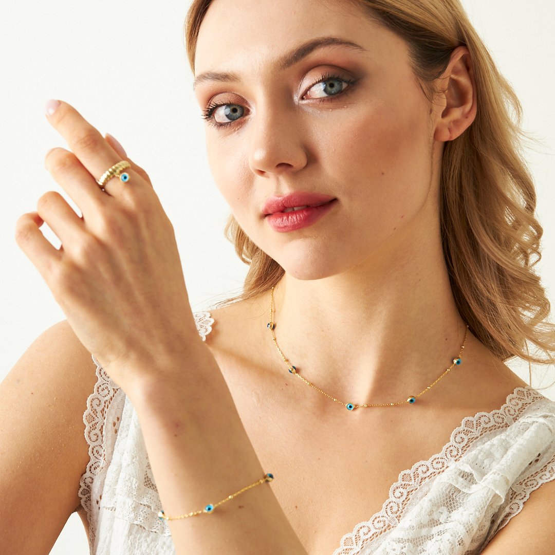 Nazar Set - 925 GÜMÜŞ