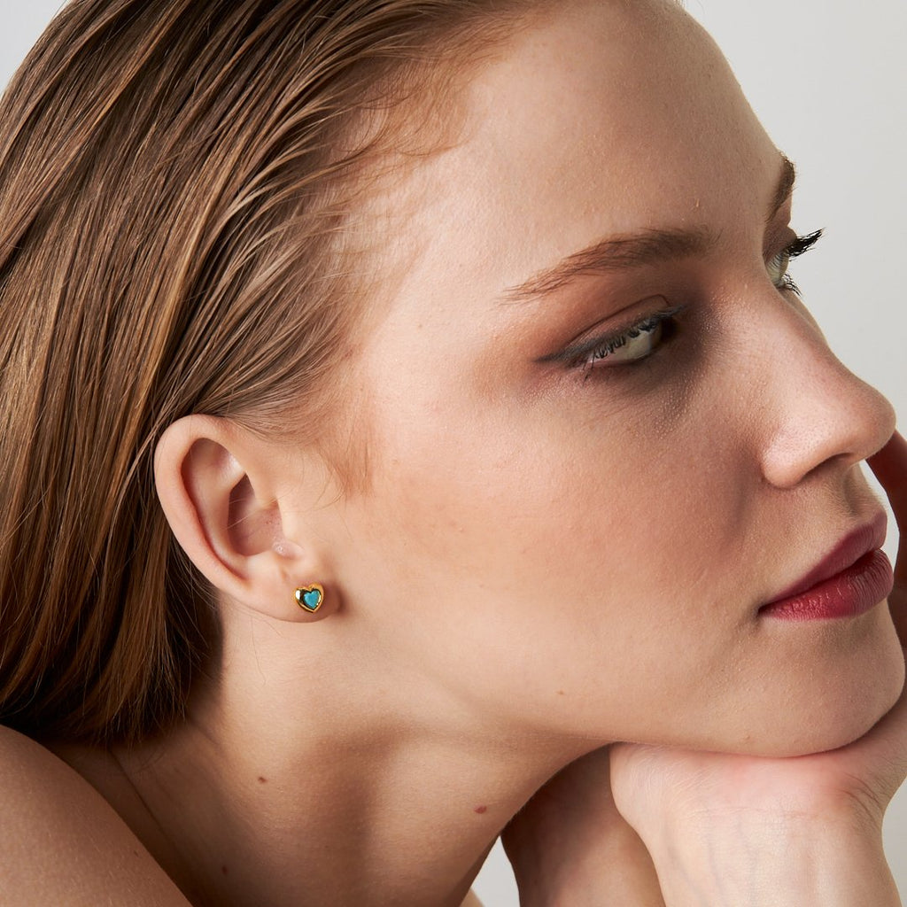 Renkli Kalp Delici - 925 GÜMÜŞ