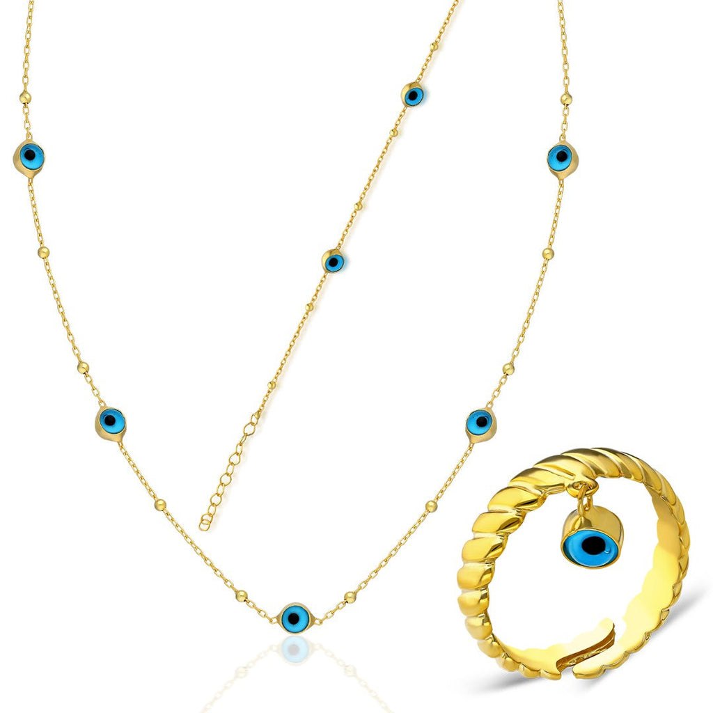 Nazar Set - 925 GÜMÜŞ