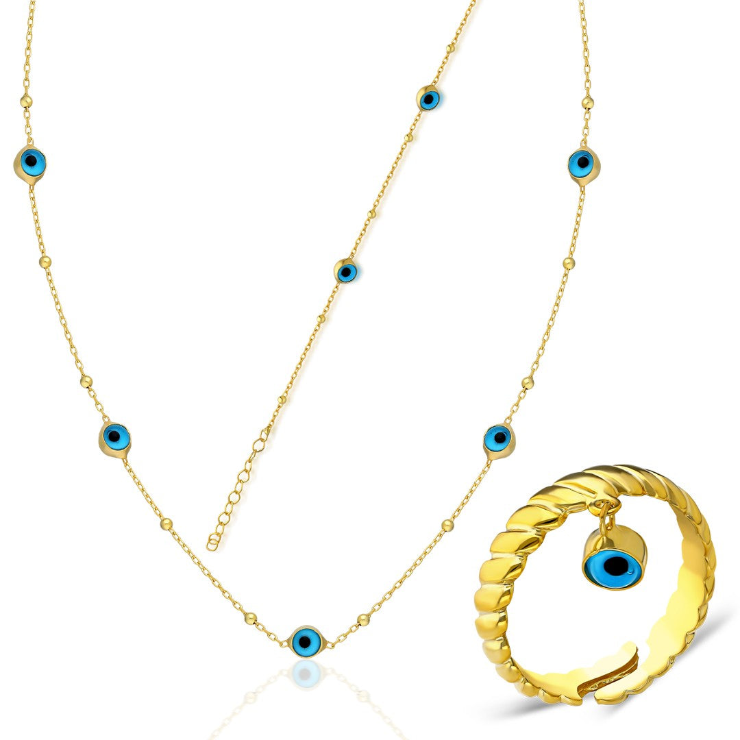 Nazar Set - 925 GÜMÜŞ