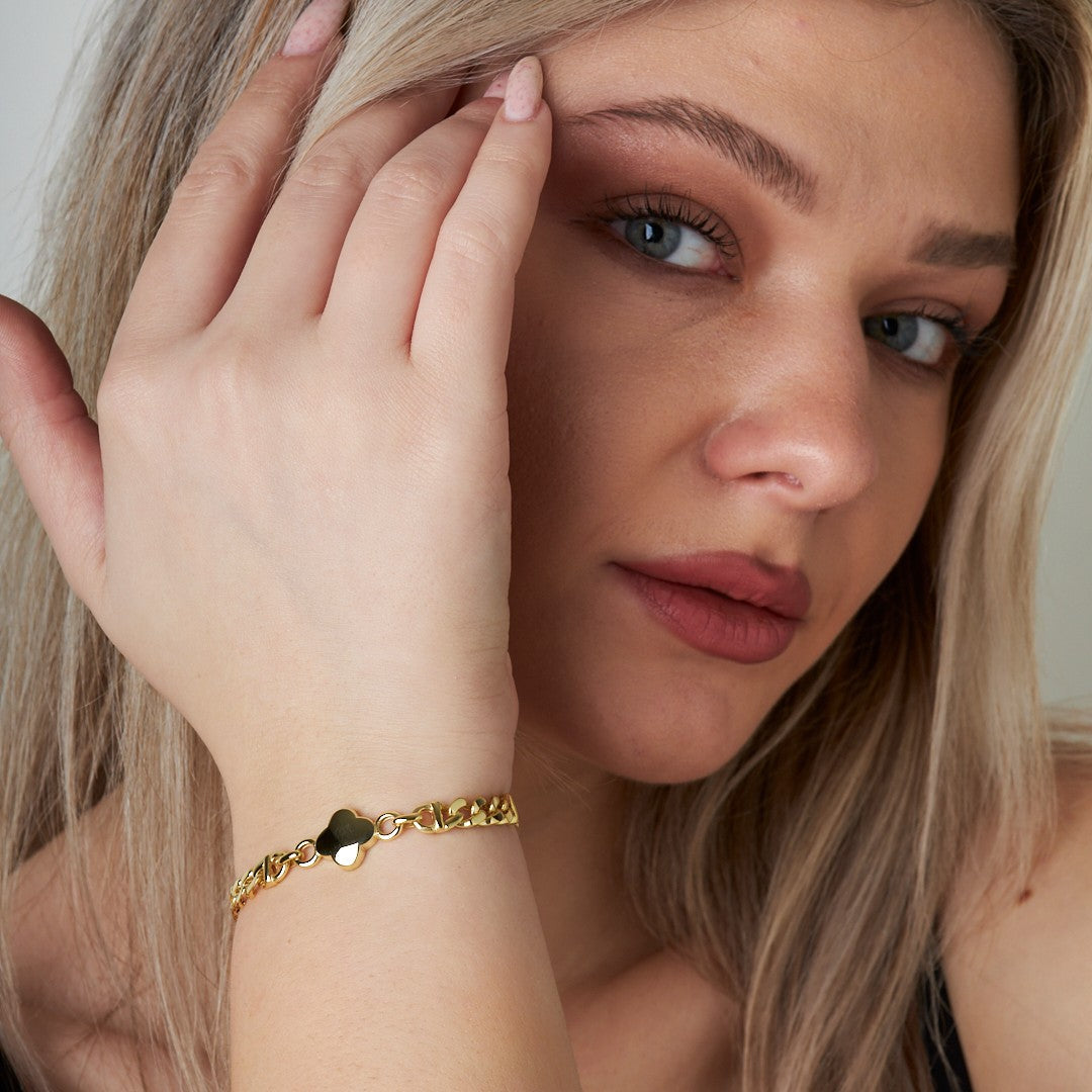 Yonca Gurme Bileklik - 925 GÜMÜŞ