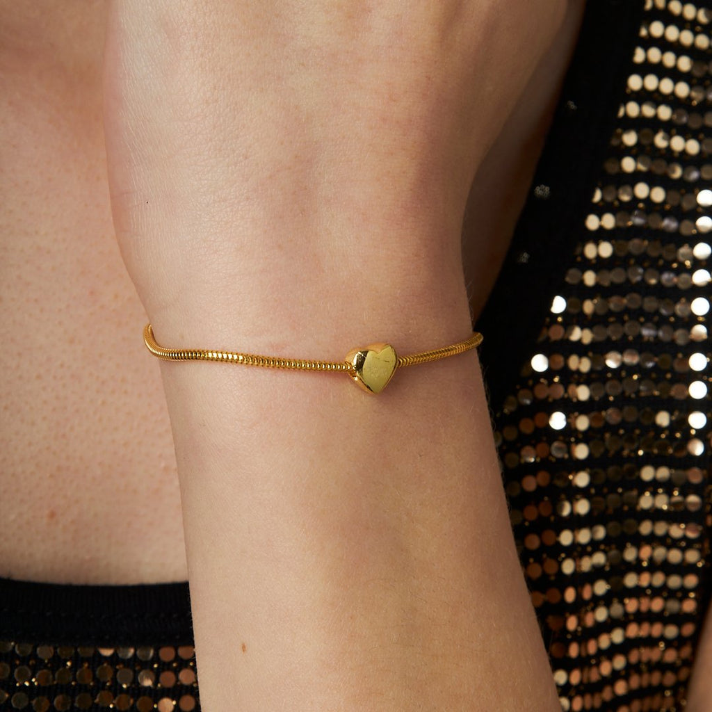 Tondo Kalpli Zincir Bileklik - 925 GÜMÜŞ