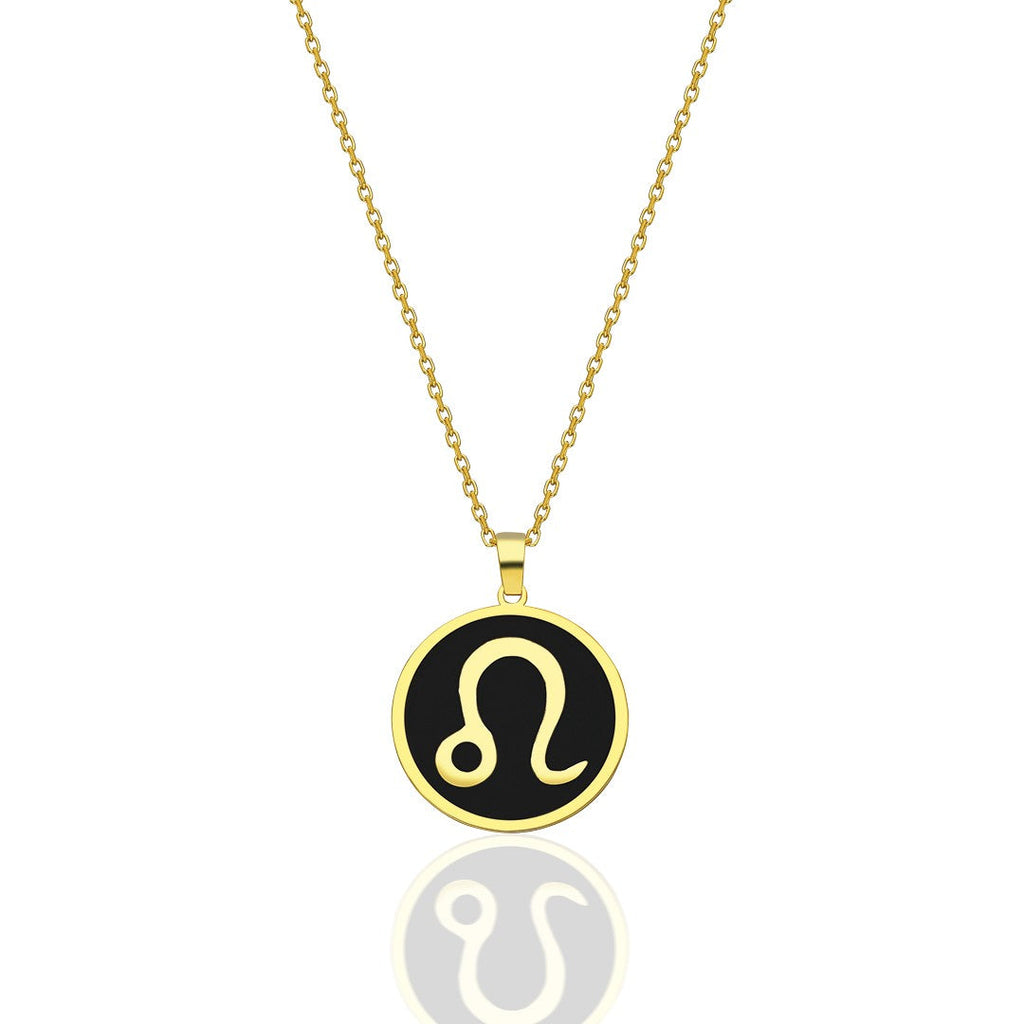 Renkli Aslan Burcu Kolye - 925 GÜMÜŞ