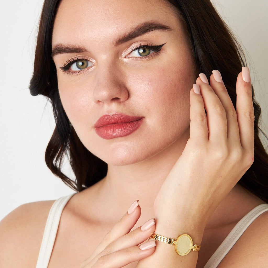 Su Damlası Zincir Bileklik - 925 GÜMÜŞ