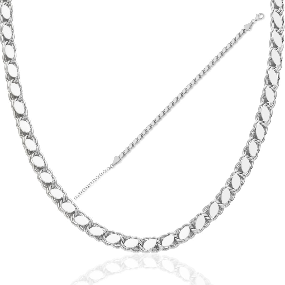 Pullu Zincir Set - 925 GÜMÜŞ