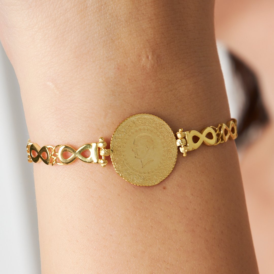 Sonsuzluk Zincir Bileklik - 925 GÜMÜŞ