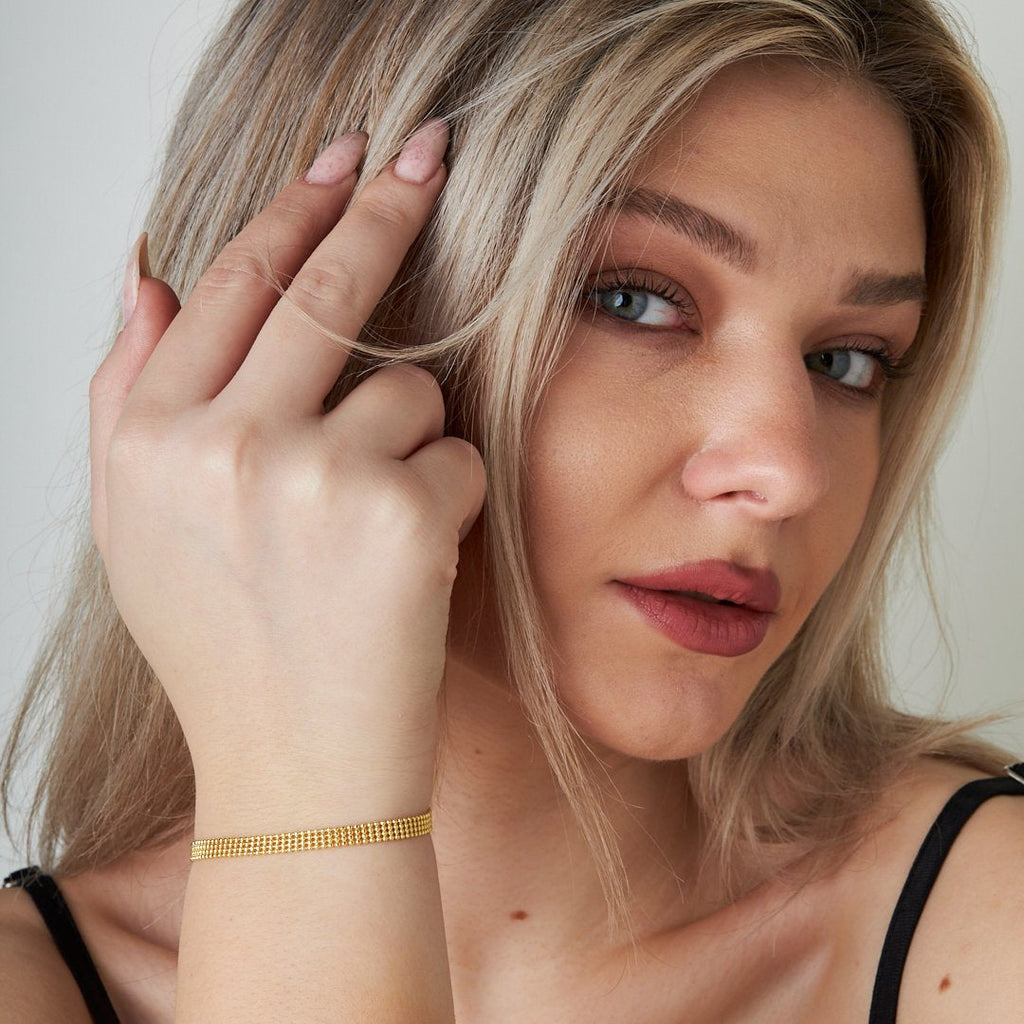 Top Zincir Bilezik - 925 GÜMÜŞ