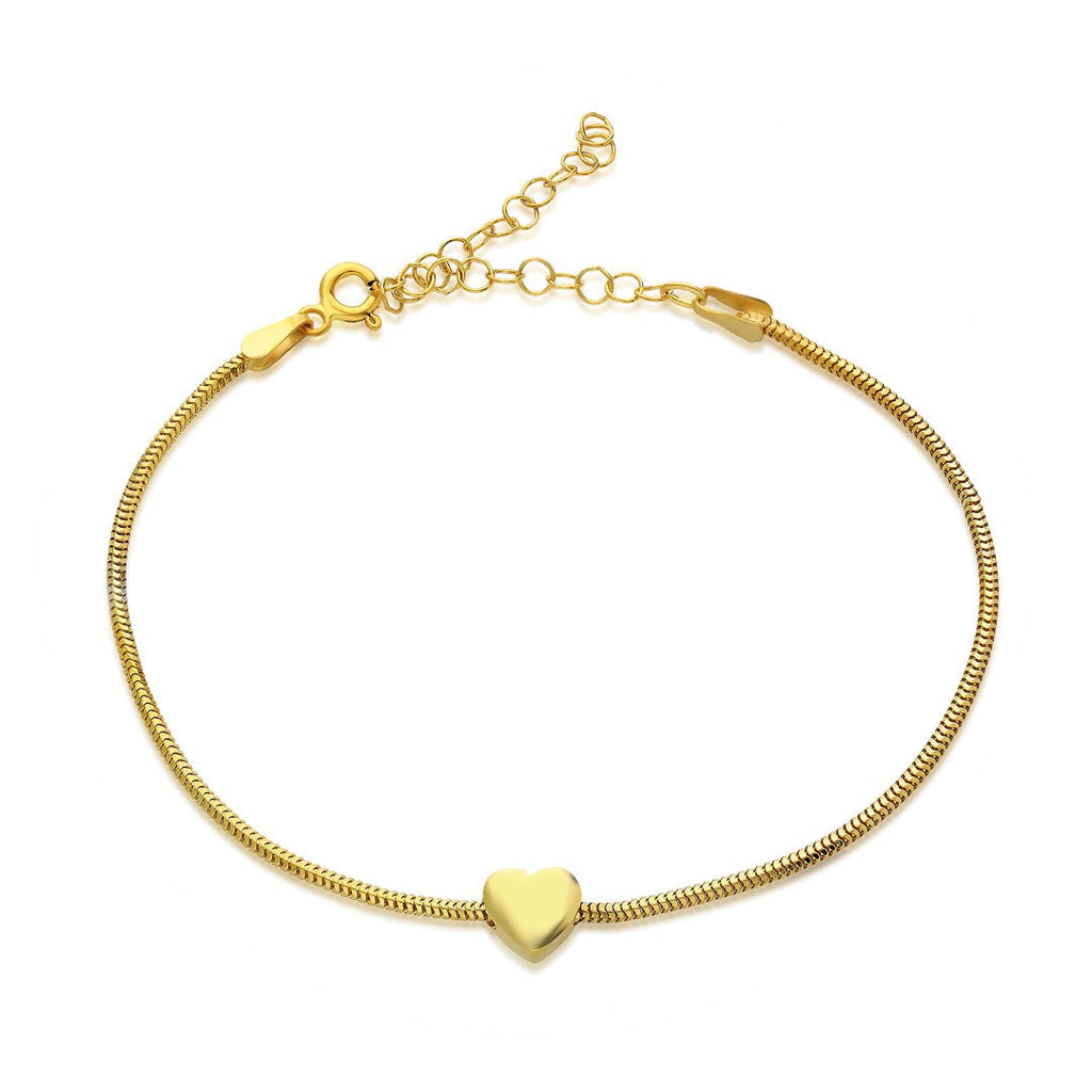 Tondo Kalpli Zincir Bileklik - 925 GÜMÜŞ