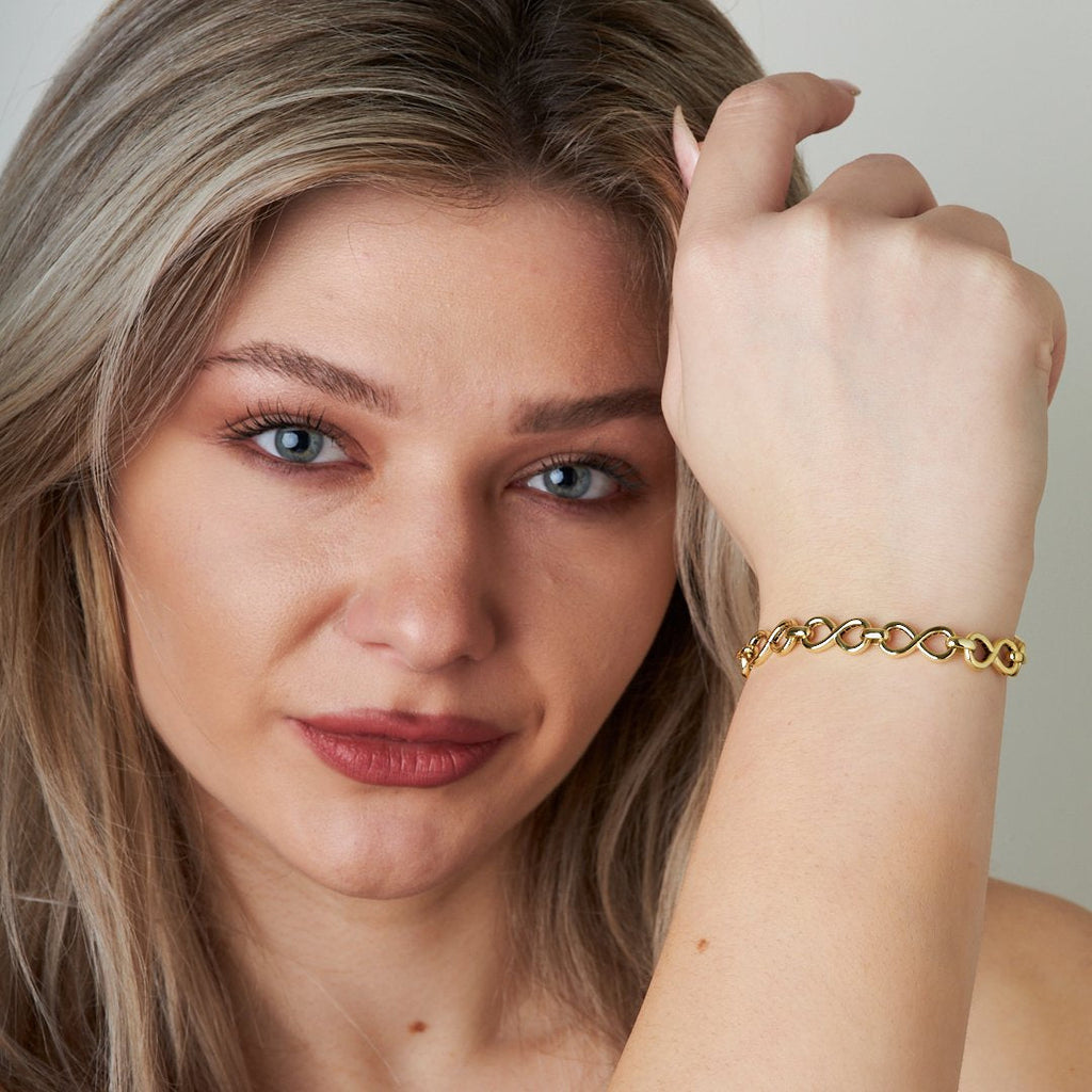 Sonsuz Bağlantı Bilezik - 925 GÜMÜŞ