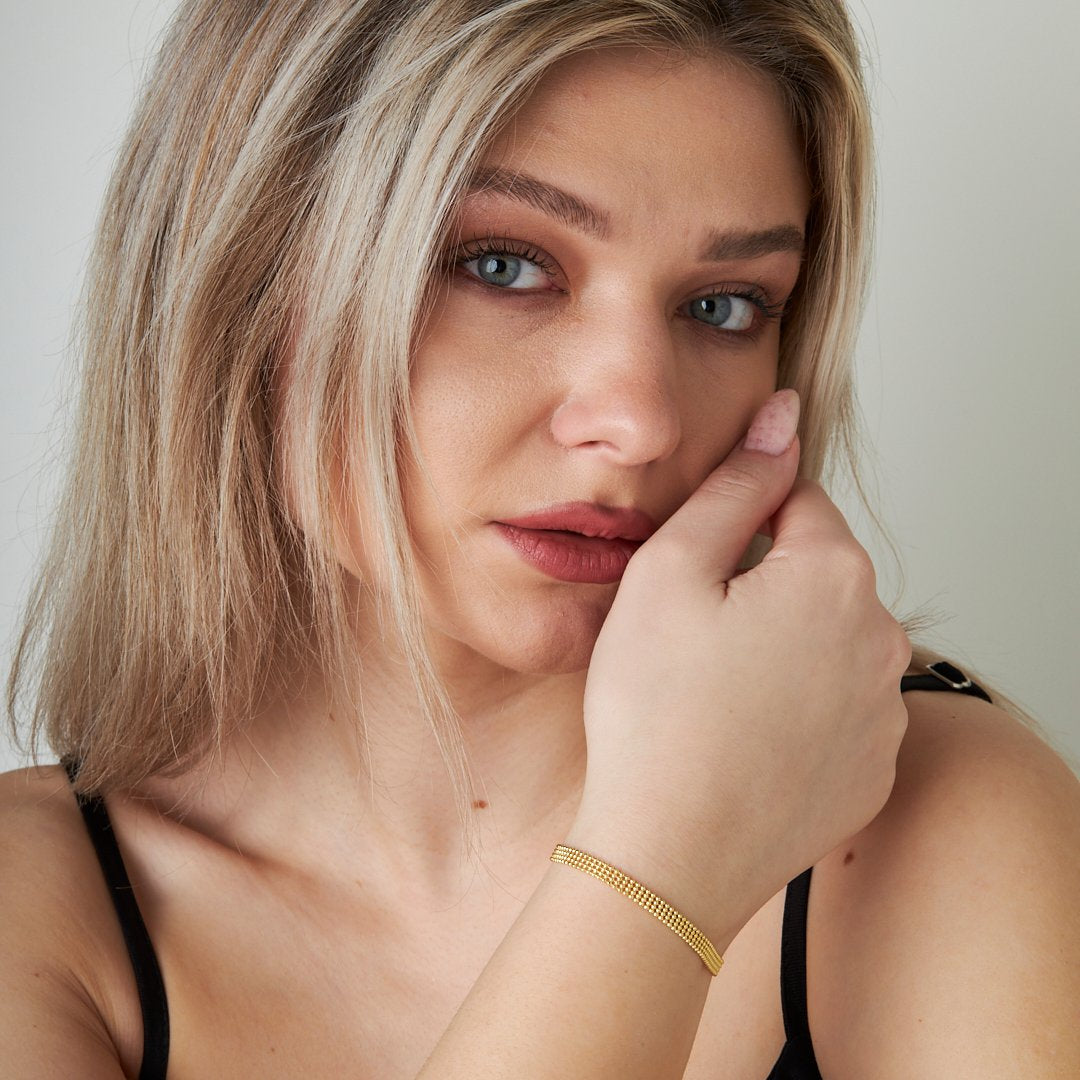 Top Zincir Bilezik - 925 GÜMÜŞ