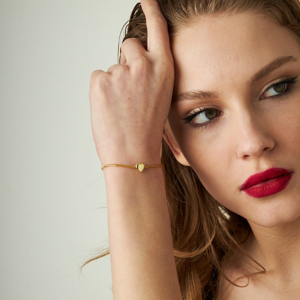 Tondo Kalpli Zincir Bileklik - 925 GÜMÜŞ