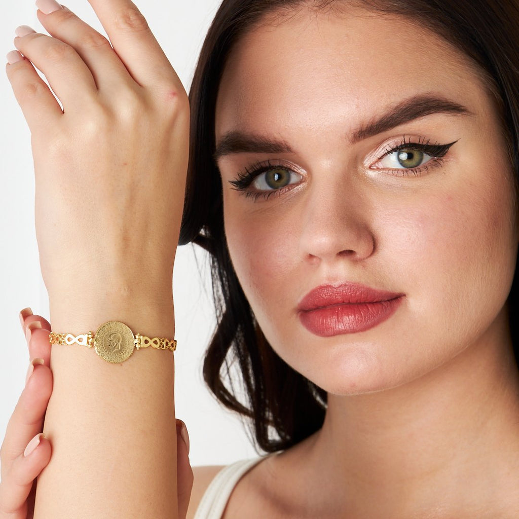 Sonsuzluk Zincir Bileklik - 925 GÜMÜŞ