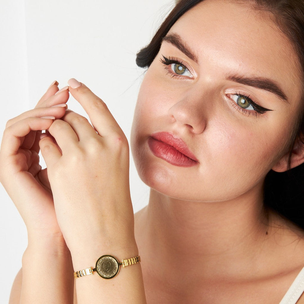 Su Damlası Zincir Bileklik - 925 GÜMÜŞ