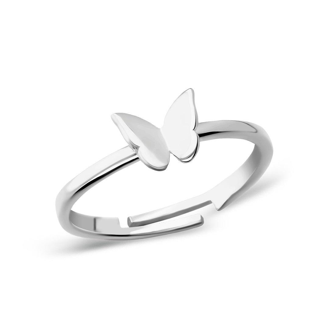 Minimal Kelebek Yüzük - 925 GÜMÜŞ