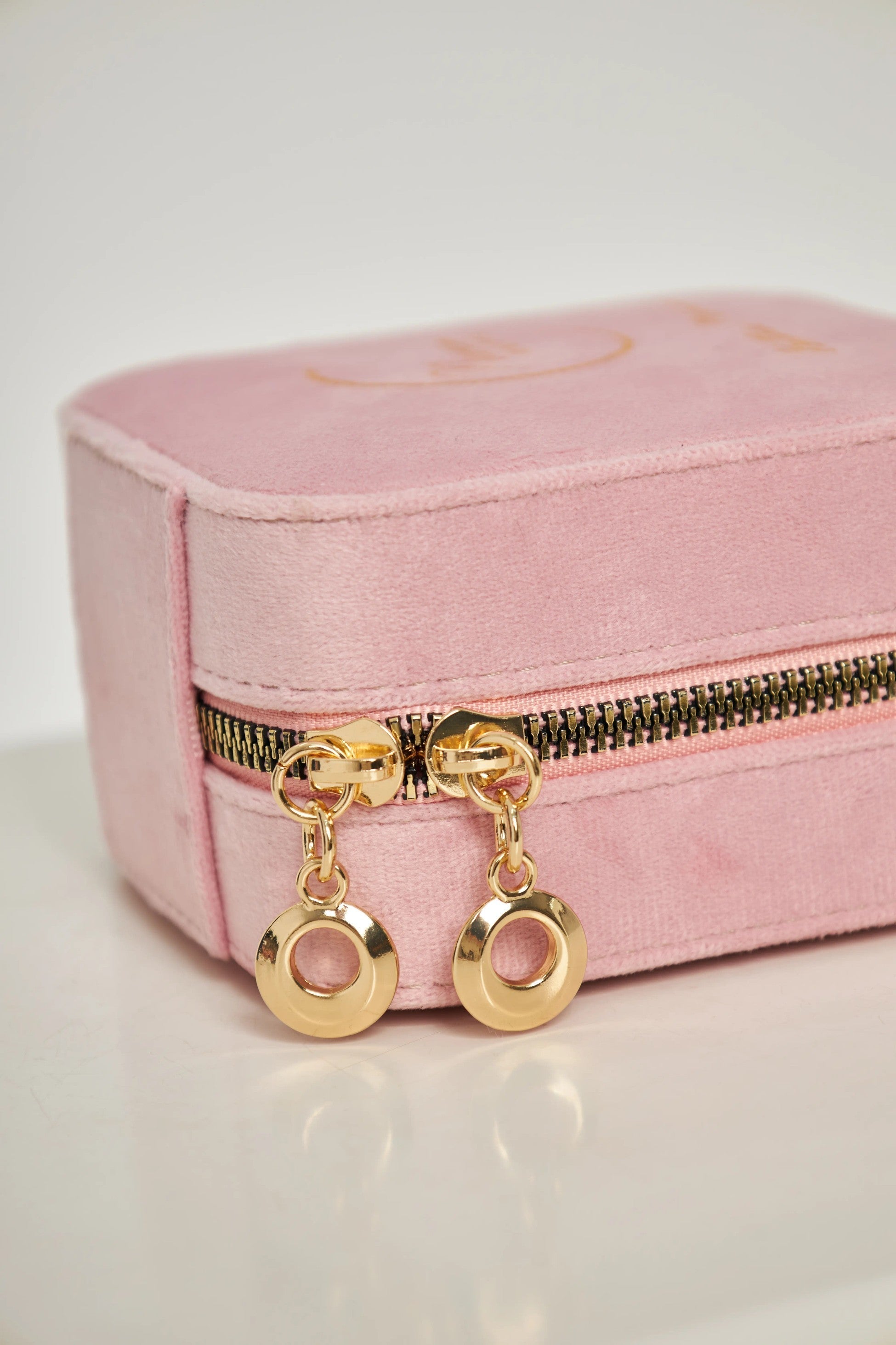 Pembe Seyahat Mücevher Kutusu - 925 GÜMÜŞ