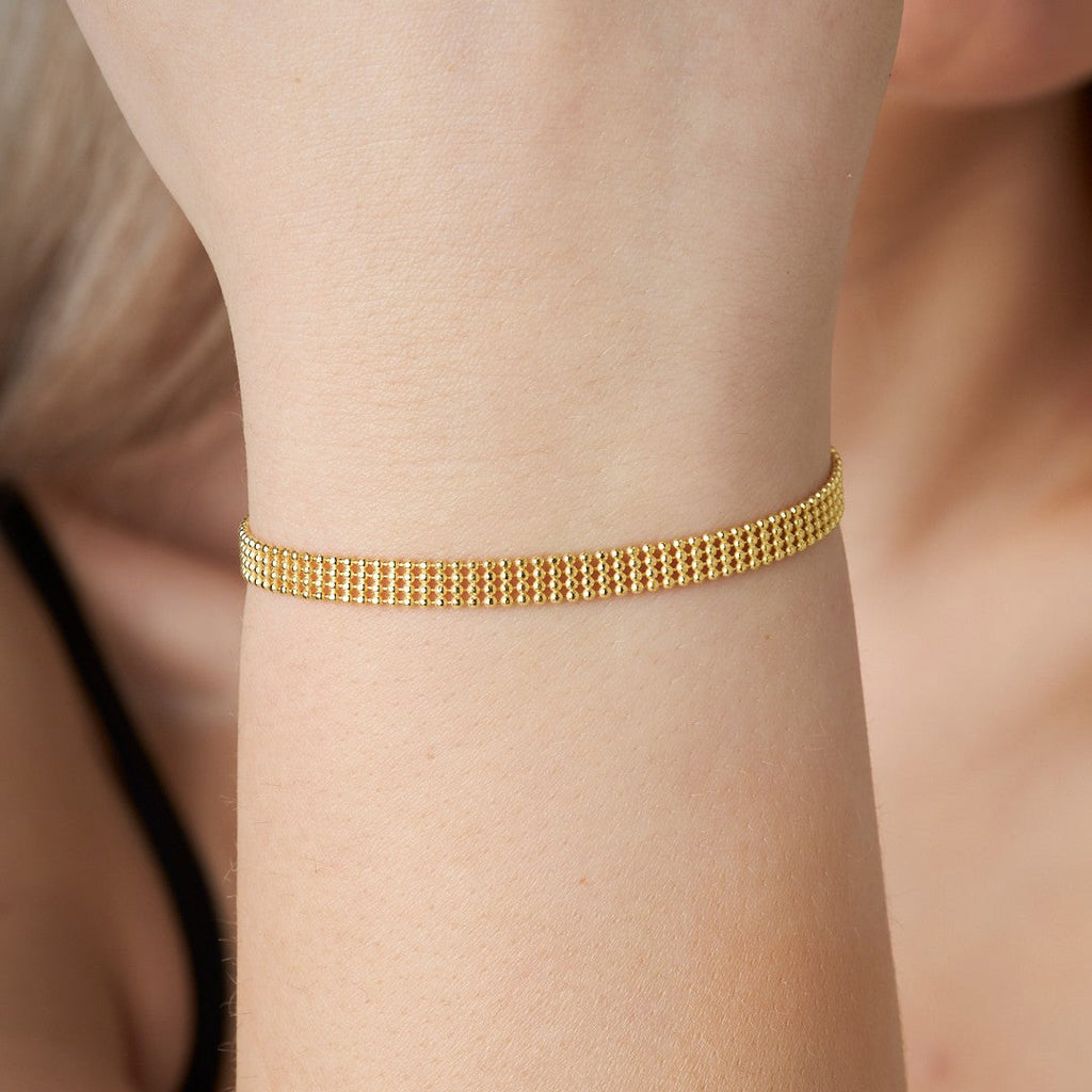 Top Zincir Bilezik - 925 GÜMÜŞ